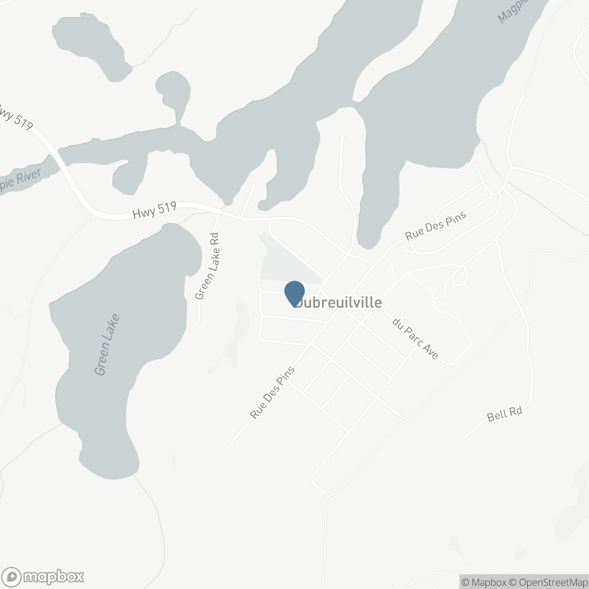 221-223 Des Sapins, Dubreuilville, Ontario P0S 1B0